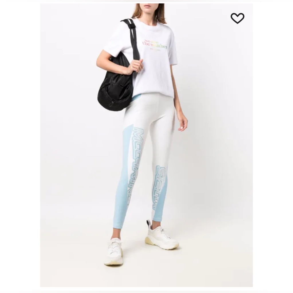Stella Mccartney Logo Print Leggings